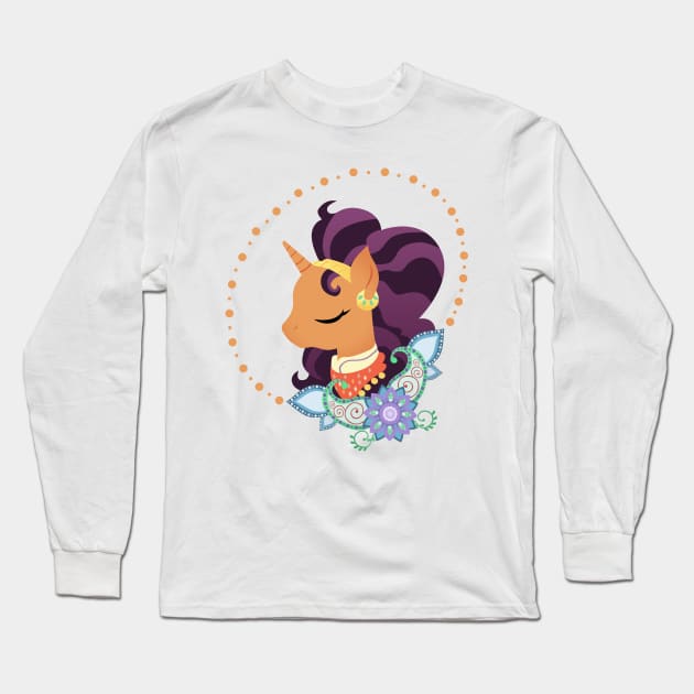 The Spice of Saffron Long Sleeve T-Shirt by Spring Heart